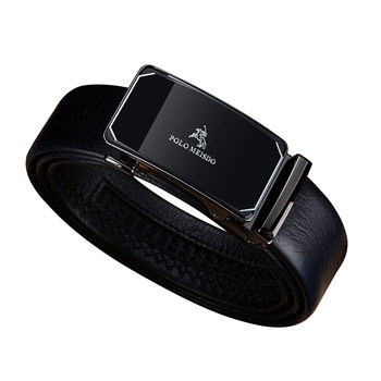British paul men's high-end luxury leather belt