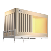 MUJI mosquito net student dormitory special full blackout bed curtain integrated dormitory single bunk bed curtain