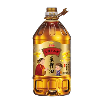 (Lieer Baby Live Room) Golden Arowana Grandma Township small mustard rapeseed oil 6 28L barrel non-rotary pressing