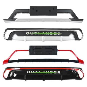 Mitsubishi outlander bumper guard front and rear bumper modification