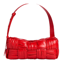 Chinese Valentines Day gift] BOTTEGA VENETA Bottega Veneta ladies small BRICK waffle bag armpit bag bv bag