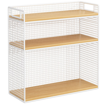 Desktop shelf multi-layer organizer book stand