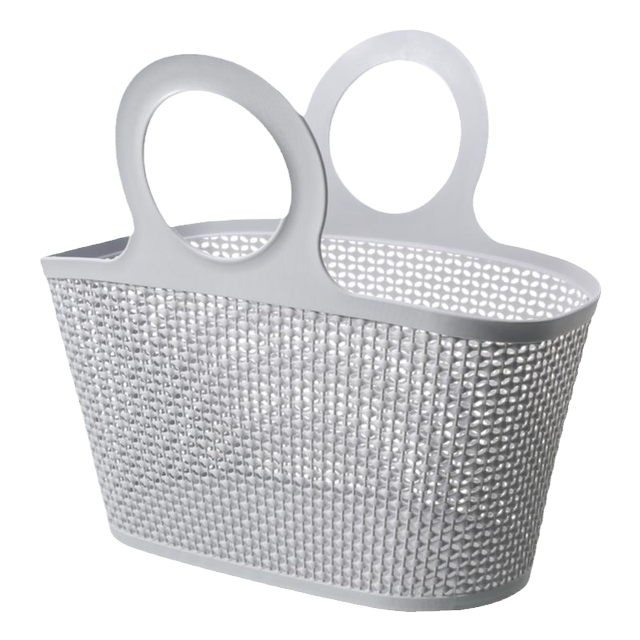 Handheld storage basket hollow wash and bath basket