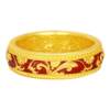 Chow Tai Sang National Treasures Co-branded|Golden Red Mantang Ring Pure Gold Bracelet as a Gift for Your Girlfriend’s Birthday