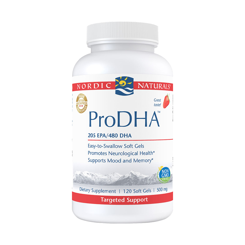 Norwegian small fish ProDHA fish oil professional version 120 capsules