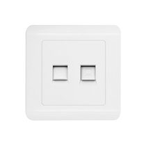 Type 86 wall switch socket network cable telephone socket panel broadband computer voice weak current information socket panel