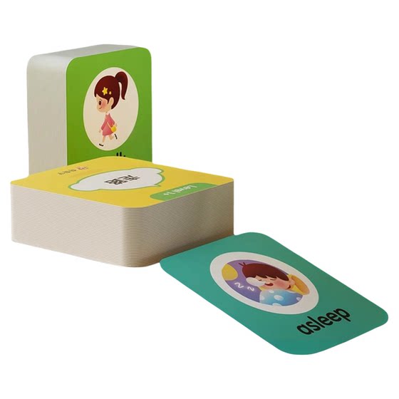 Himalaya Word Flash Card 180 Letter Card Learning Card Learning Card Bilingual Enlightenment Toys Gifts
