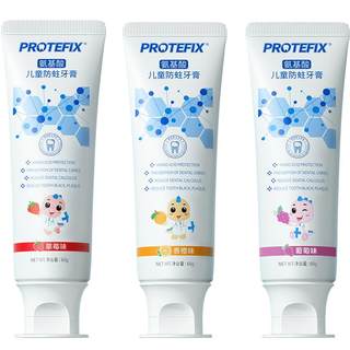 Children's toothpaste containing fluoride 3-6 to 12 years old and above