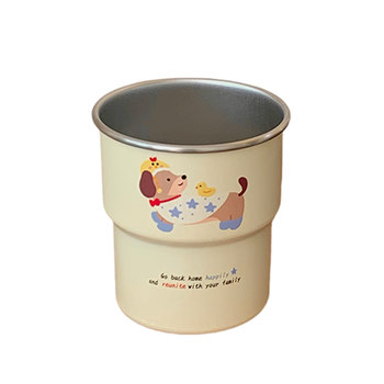 Cute toothbrush cup, stainless steel mouthwash cup, home brushing cup, wash cup, couple student, children's dental cup, tooth cup