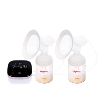 Pigeon bilateral electric breast pump massage fully automatic milking machine maternal breast pump postpartum large suction breast extractor