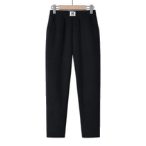 Mid-aged womens clothing plus suede thickened female pants long pants foreign air small feet casual cotton pants middle-aged Mom Winter new