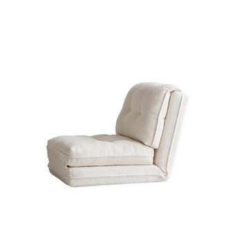 Unstained buran creamy style foldable and disassembled sofa