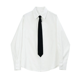 Sexless lazy oversize slim shirt