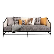 European-style sofa cover light luxury style sofa cushion four-season universal anti-slip cushion gray Neil cushion modern high-end cover cloth