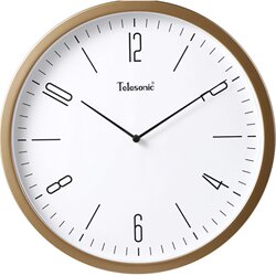 Telesonic/Uranus Silent Clock Simple and Creative Fashionable Wall Clock for Living Room, Study, Bedroom, and Dining Room