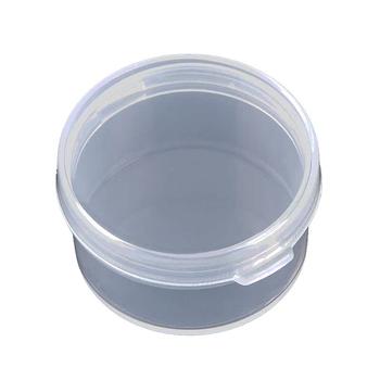 Small round box with cover pp plastic box