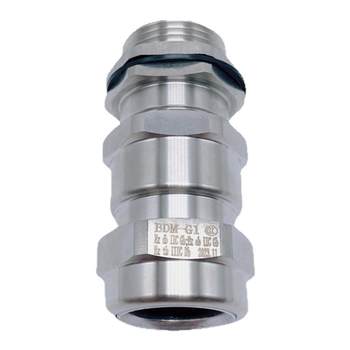 316 stainless steel armored explosion-proof gran head packing box m20 locking motor cable clamping double seal joint g1