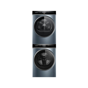 Casarte Fiber No and Me 12kg Washing and Drying Set C1 D12L5Lu1+Cgy 12Fl5Tu1 Luminous L5