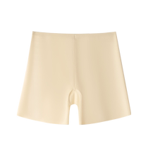 Ice silk safety pants for women summer thin anti-exposure non-rolling traceless bottoming underwear boxer briefs boxer briefs for women