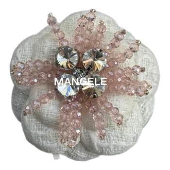 Women's vintage camellia brooch