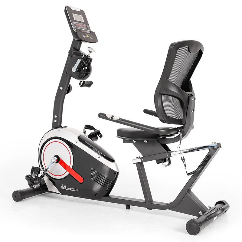 Horizontal exercise bike and foot rehabilitation training equipment