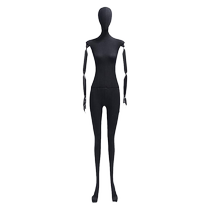 Black flat model props half-length womens mannequin flat chest slimming clothing store window display display stand full body