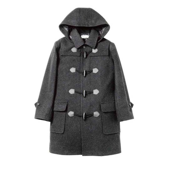 Mid-length wool autumn and winter DK coat