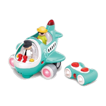 Tandem Music Early Education Remote Control Car Children Electric Car Simulation Aircraft Model Boy Girl Boy Puzzle Toy Car