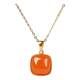Gongli Shangxin Natural Authentic Nanhong Small Sugar Cube Pendant