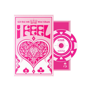 (G)I-DLE GIDLE ອະລະບ້ຳ I Feel Mini Album 6 ບັດຮູບພາບທາງການ ໂປສເຕີ Peripheral Song Yuqi