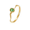 Ming brand jewelry 18K chrysoberyl wave ring