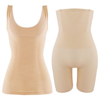 Enhanced version of the strong stomach fat-burning body sculpting suit split set postpartum abdominal waist waist shaping slimming
