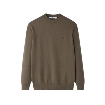 Hailan home embroidered long sleeve knitted sweater with wool Hailan home embroidered long sleeve knitted sweater with wool