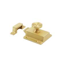Bitong American golden silver brass latch handle retro French European cabinet door latch lock latch
