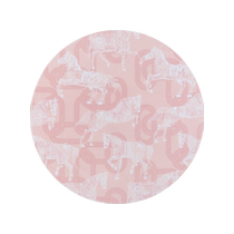 (Self-operated) KENZAKI Kenzaki carpet bedroom living room 2024 new bedside girl pink round carpet