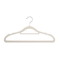 Flocking hanger organizer's special non-slip shoulder seamless house hanging clothes ultra-thin adult clothes support wardrobe advanced storage