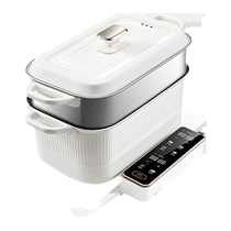 Supor splicing warm cutting board with hot pot insulation board hot cutting board household round heating plate insulation pad multi-function