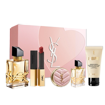  YSL Santa Roland Stars Parfum Color Makeup Gift Box Little Gold Bars Lipstick 1966 Free Water Parfum