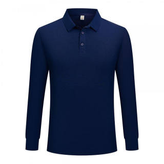 中国队运动会定制裁判教练员商务Polo衫男女同款长袖T恤工作服秋