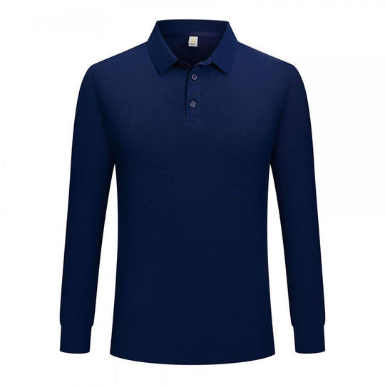 中国队运动会定制裁判教练员商务Polo衫男女同款长袖T恤工作服秋