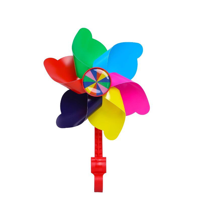Colorful rotating windmill toy children's stroller