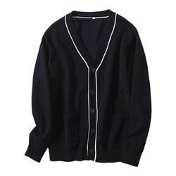 Nurse sweater coat cardigan women's velvet thickened navy blue sweater on duty medical staff nurse uniform outer wear