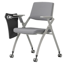 High-end training chair with table board foldable conference room meeting chair writing board office training class table and chair integrated