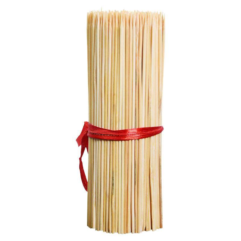 BBQ bamboo skewers disposable sausage skewers commercial wholesale