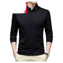 New mens long-sleeved shirt dance wear top adult Latin dance modern dance square practice dance wear T-shirt