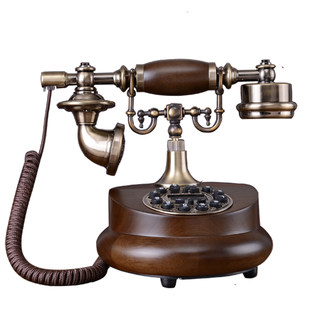 European retro old-fashioned rotary telephone American antique home landline fashion creative telephone wireless card