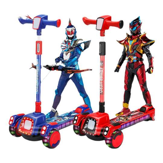 Armor Warrior 2-12 years old boys and girls music flash