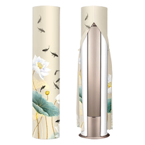 Air conditioner dust cover vertical cylindrical Gree Midea Haier universal cabinet air conditioner cover Chinese new style