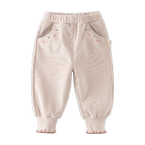 (Same style in the mall) David Bella childrens pants girls autumn and winter velvet new chenille casual pants