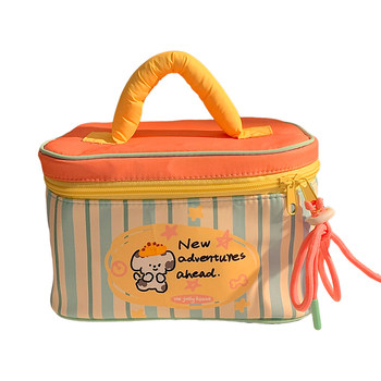 Dopamine puppy makeup bag for women portable large capacity